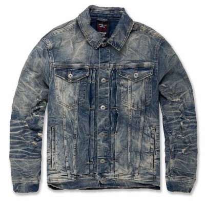 MEN'S BAYSIDE DENIM TRUCKER JACKET - JORDAN CRAIG