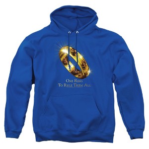 Lord Of The Rings One Ring To Rule Them All Adult Pull-Over Hoodie - 1 of 4