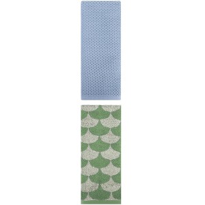 REGALWOVEN Cotton Hand Towels Absorbent Soft for Bathroom Hand Face Gym Spa 13" x 30"/13" x 29" 2 Pcs - 1 of 4