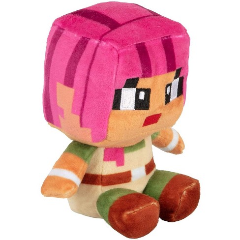 Jinx Inc Minecraft Mini Crafter Series 4 5 Inch Plush Adriene Target