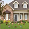 Big Dot of Happiness Woodland Christmas - Lawn Decorations - Outdoor Merry Christmoose Holiday Party Yard Decorations - 10 Piece - 2 of 4