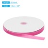 Unique Bargains Soft Single Face Spool Silky Velvet Ribbon for Bouquets DIY Crafts - 2 of 3
