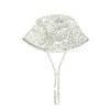 Makemake Organics Organic Baby Bucket Sun Hat Linen - Palms - 2 of 4