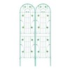 NicBex Raised Garden Bed with Trellis 86.7"x19.7"Garden Trellis Rustproof Lattice Panels, Flower Support for Outside - 2 of 4