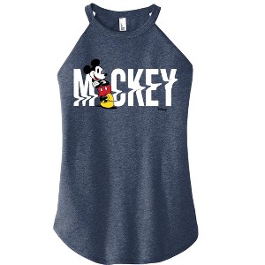 Women's - Disney - Mickey & Friends Graphic High Neck Tank - 1 of 3