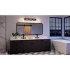 Urban Ambiance Luxury Farmhouse Bath Light 8.25''H x 34.75''W,  Charcoal Finish,  Berkeley Collection, UHP3905 - 2 of 4