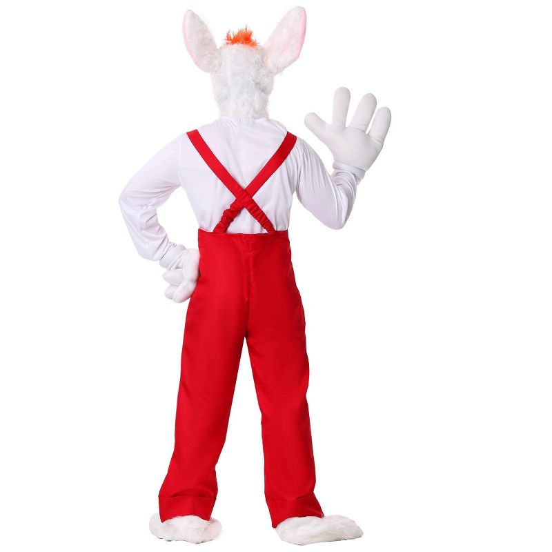 HalloweenCostumes.com Men's Plus Size Cartoon Rabbit Costume, 2 of 4