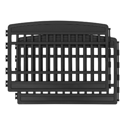 Black Plastic Add-On Panels for Pet Playpen