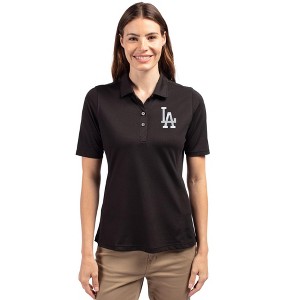 Los Angeles Dodgers Cutter & Buck Virtue Eco Pique Recycled Womens Polo - 1 of 1