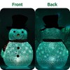 Set of 2 Christmas Lighted Snowman, 2 Ft Christmas Snowman Decorations - 3 of 4