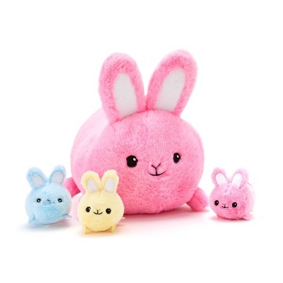 FAO Schwarz Mommy and Babies Bunny Plush