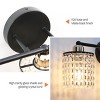 JolyWell Crystal Tassel String 3-Light Bathroom Vanity Light Over Mirror Wall Sconces Light with Crystal Cord for Bedroom,Living Room,Hallway - 3 of 4