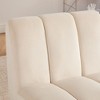 Kumasinova Modern Velvet Accent Chair,Upholstered Armless Chair with Metal Legs,Living Room Chair for Bedroom,Office and Reading Room - 4 of 4