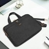 Laptop Bag Case 17 17.3 inch Computer Briefcase Compatible, Messenger Shoulder Bag with Strap Handle, Black - 2 of 4