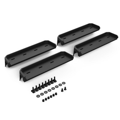 YAKIMA Truck Bed Track HD Kit for OverHaul HD and OutPost HD, 500 Pound On-road Capacity and 300 Pound Off-Road Capacity, (Set of 2), Black