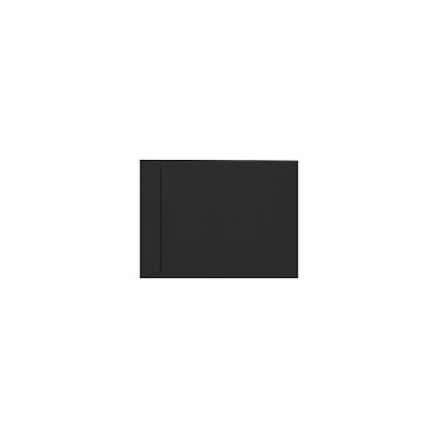 LUX 8 1/2 x 10 1/2 Open End Envelopes 50/Pack Midnight Black (4892-B-50)