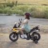 Coucheta 12V 7AH Kids Ride-On Motorcycle with High/Low Speed, EVA Tires, LED Headlights, Spring Suspension & Music - Electric Toy for Boys & Girls - 4 of 4