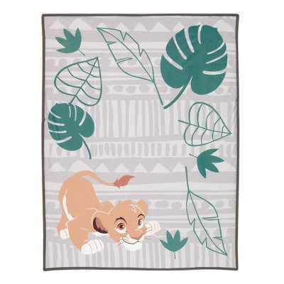 Lambs & Ivy Disney Baby THE LION KING Picture Perfect Sherpa Baby Blanket