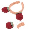 Unique Bargains Girl's Classic Strawberry Headbands 7.87"x8.27"x0.79" 1 Pc - 3 of 3