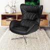 Flash Furniture Home and Office Retro Swivel Wing Accent Chair - image 2 of 4