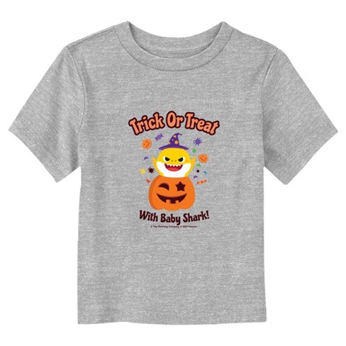 skal at tiltrække Afskrække Toddler's Baby Shark Trick Or Treat With Baby Shark T-shirt : Target