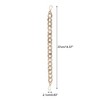 Unique Bargains Medium Fishbone Handbag Chain Strap 1 Pc - 2 of 4