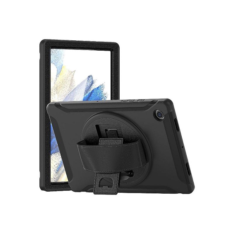 SaharaCase PROTECTION Hand Strap Series Case for Samsung Galaxy Tab A8 Black (TB00200), 2 of 9