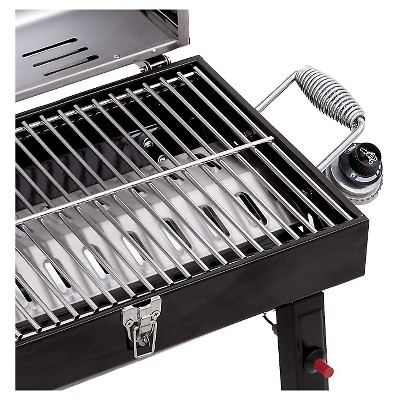 Char-Broil Deluxe Tabletop 10,000 BTU Gas Grill 465640214 - Gray