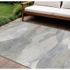 HomeRoots 9' X 12' Beige And Gray Abstract Washable Indoor Outdoor Area Rug - 2 of 4