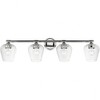 Livex Lighting Willow 4 - Light Vanity in  Polished Chrome - 4 of 4