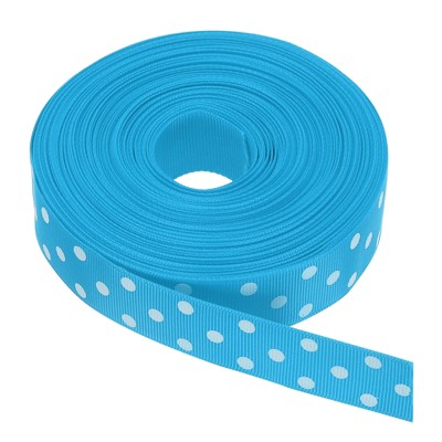 thumbnail image 2 of 5/8\" X 50 Yards Satin Ribbon - Light Blue Silk Ribbon With Spool - Ideal For... 2 of 14