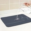 REGALWOVEN Large Diatomaceous Stone Dish Drying Mat for Kitchen Counter, Dishes, Cups, and Utensils 1 Pc - 3 of 4