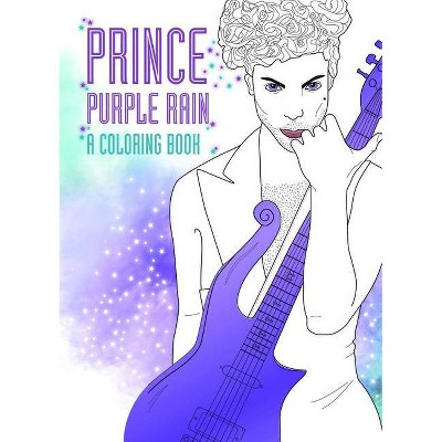 Prince: Purple Rain: A Coloring Book - (Paperback)