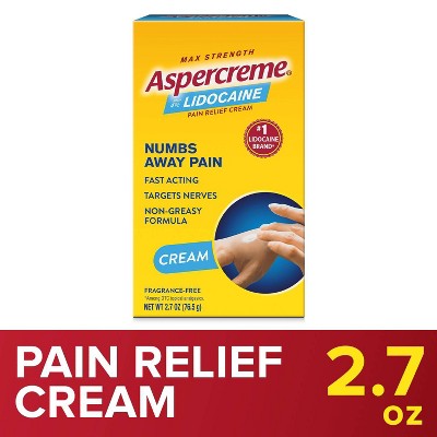 Aspercreme Lidocaine Pain Relieving Crème