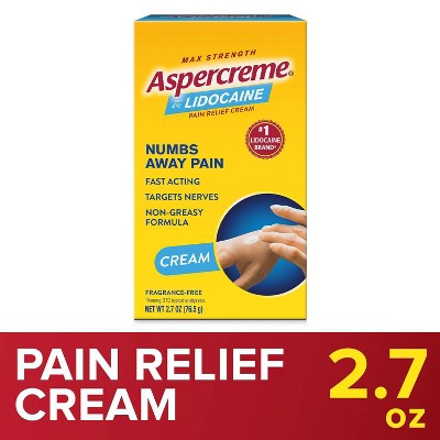 Aspercreme Lidocaine Pain Relieving Creme - 2.7oz