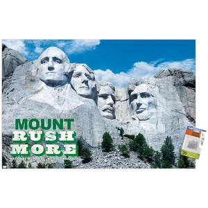 Trends International Mount Rushmore Unframed Wall Poster Prints - 1 of 4
