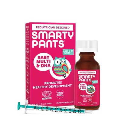 SmartyPants Baby Multi & DHA Drops - 1 fl oz