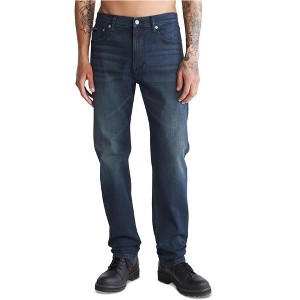 Calvin Klein Mens Solid Slim Fit Jeans - 1 of 1