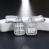 Zina Drop Earring for Women Cubic Zirconia Sterling Silver Ginger Lyne Collection - 3 of 4