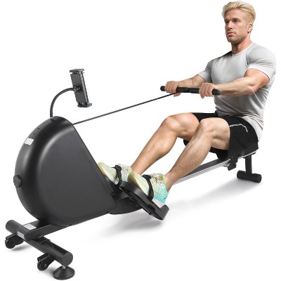 ODK Rowing Machines for Home - Magnetic/Water Rowing Machine with Upgrade 16 Resistance Levels, 350 Lb Weight Capacity, Free Snailcle App