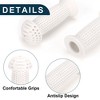 Unique Bargains Child Bike Handlebar Grips Covers 3.94" White 1 Pair - 4 of 4