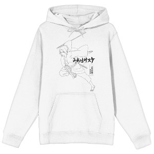 Naruto Shippuden Sasuke Men's White Hoodie - 1 of 3