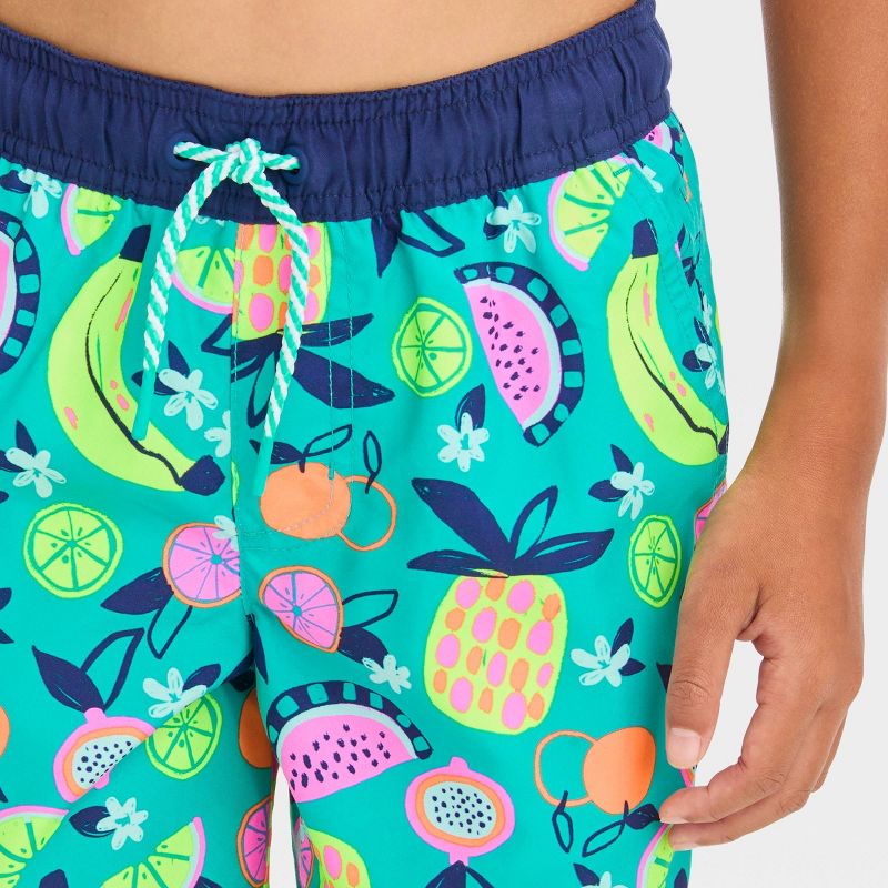 Boys&#39; Fruit Printed Swim Shorts - Cat &#38; Jack&#8482;, 3 of 5