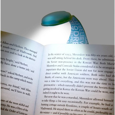 Booklight Thinking Gifts LED - Blue