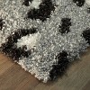 Balta Rugs 7'10"x10' Asaro Animal Print Teen Shag Rug Gray: Cheetah Print, High Pile, Stain-Resistant, OEKO-TEX Certified - 4 of 4