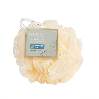 EcoTools EcoPoufs Bath Sponge - Cream