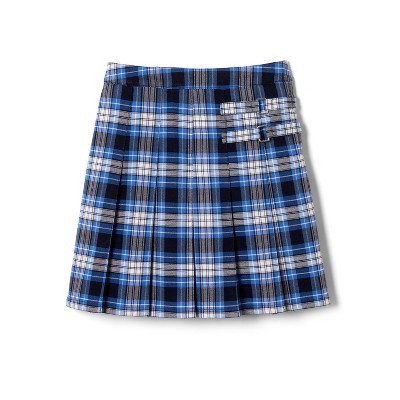 clear blue plaid