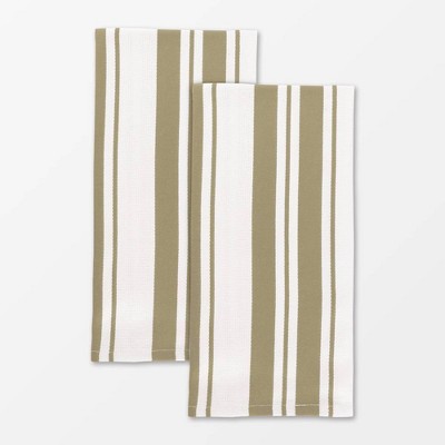 3pk Bar Mop Kitchen Towel Gray - MU Kitchen