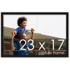 PosterPalooza | Modernist Black Picture Frame - UV Acrylic, Backing Board, Hanging Hardware Included - 2 of 4