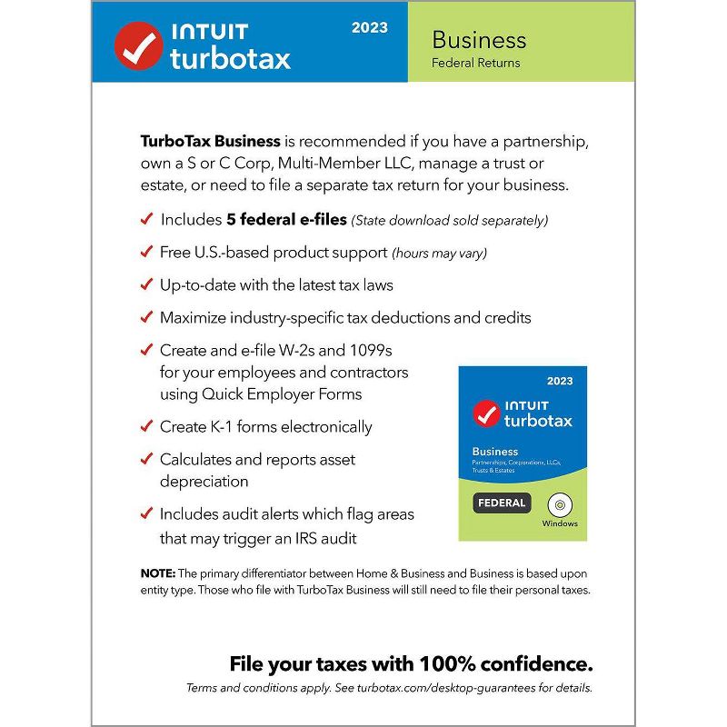 TurboTax 2023 Business Tax Software, 3 of 6